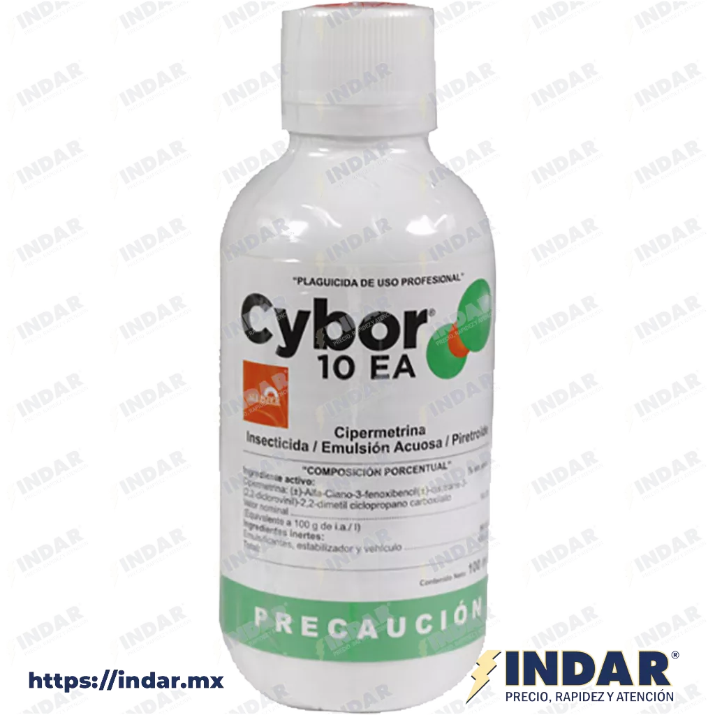 INSECTICIDA USO GENERAL CYBOR 10 EA URBANO BOTELLA 100 ML