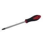 DESARMADOR PLANO 1/4"X1.1/2" (TROMPO) (ROJO) (BARRA REDONDA)