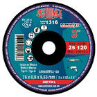 DISCO PARA CORTE DE METAL 3"X1/32"X3/8" LARGA DURACION