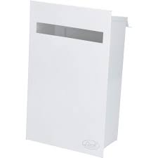 BUZON BLANCO 21.5 X 35 X 10.5CM