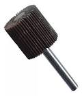RUEDA FLAP 1"X1"X1/4" G120 C/VASTAGO