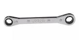 LLAVE DE ESTRIAS DE MATRACA PLANAS 3/8"X7/16" 12 PTAS PULIDO ESPEJO