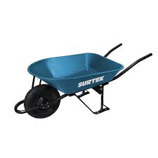 CARRETILLA CON BASTIDOR MET AZUL (CATRS) 5 FT LLANTA SÓLIDA