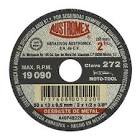 PIEDRA ABRASIVA T-1 2"X1/2"X3/8" G46 RESINA DESBASTE-FUNDICION-ESTRUCTURAS-TANQUES-TUBOS