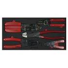 JUEGO DE PINZAS PELA CABLE (5 PZAS)