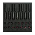 JUEGO DE DADOS DE IMPACTO 1/2" MM (30 PZAS)