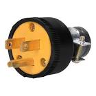 CLAVIJA REFORZADA ATERRIZADA DE ABS/PVC 15A