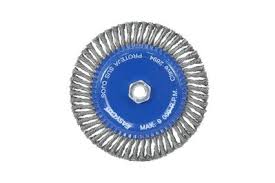CARDA CIRCULAR ALAMBRE TRENZADO CARA DELGADA 7"X0.020"X5/8"-11H ACERO AL CARBON EASY-CUT (EASY-CUT)