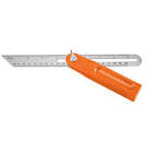 ESCUADRA FALSA 8 MANGO PLASTICO