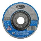 DISCO T-27 4.1/2"X7MMX7/8" PARA DESBASTE DE METAL Y A. INOX (TYROLIT - CERABOND)