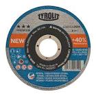 DISCO PARA CORTE DE METAL Y A. INOX 4.1/2"X1.6MMX7/8" SUPER DELGADO (TYROLIT- CERABOND)