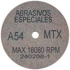 DISCO DE FIBRA 3" X 1/8" X 1/4" SEMIFLEXIBLE DE ALGODON (A54MTX)