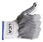GUANTE DE TELA UNITALLA ANTIDERRAPANTE PUNTOS PVC TALLA 9