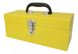 CAJA PARA HERRAMIENTA 14 " X6 "  METALICA PARA USO PESADO