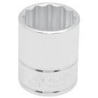 DADO CUADRO 1/2"X7/8" CORTO 12 PTAS.
