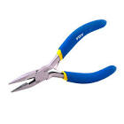 PINZA PARA ELECTRICISTA 4.3/4" CORTE LATERAL PUNTA C/RESORTE (MINI)