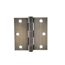 BISAGRA LIGERA CUADRADA 2" (48MM) LATON ANTIGUO CON TORNILLOS