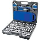 JUEGO DADOS CUADRO COMBINADOS CORTO MM  DADOS Y ACCS. (110 PZAS)  CJ. PLASTICA