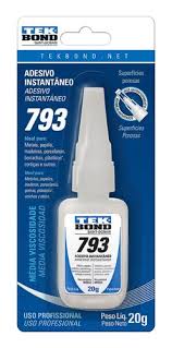 ADHESIVO INSTANTANEO USO INDUSTRIAL VISCOSIDAD CP 80 A 120 20 GR (0.70 OZ) APLICADOR A (793)