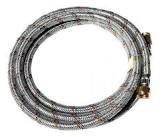 MANGUERA PARA GAS FLEXIBLE DE ALUMINIO 5MT SALIDA 3/8"X3/8"