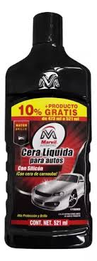 CERA LIQUIDA PARA AUTOS C/SILICON (473ML)