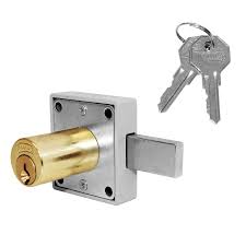 CERRADURA PARA MUEBLE 250 CORTA LATON
