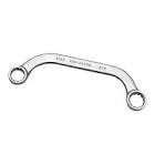 LLAVE DE OBSTRUCCION 9/16"X5/8" SATINADA MEDIA LUNA