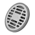 COLADERA P/PISO REDONDA P/TUBERIA 2" C/REJILLA CROMADA DE ABS