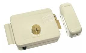 CERRADURA DE SOBREPONER DER ELECTRICA SIN BOTON BEIGE