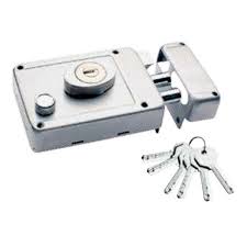 CERRADURA DE SOBREPONER DER INSTALA FACIL LLAVE/PUNTOS DOBLE BARRA CIERRE AUTO. ALTA SEG. A. INOX.