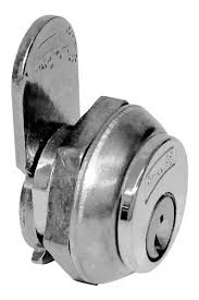 CERRADURA PARA MUEBLE GABINETE TIPO PALETA 16MM CROMADA