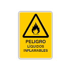 SEÑAL "LIQUIDOS INFLAMABLES"