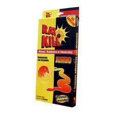 CHAROLA ENGOMADA PARA RATA JUMBO (2 CHAROLAS) RAT-KILL