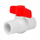 VALVULA DE ESFERA EN PVC PARA CEMENTAR 1"