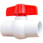 VALVULA DE ESFERA EN PVC PARA CEMENTAR 1.1/4"