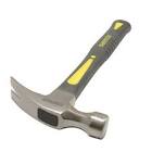 MARTILLO DE UÑA RECTA 16OZ MANGO 14" DE FIBRA DE VIDRIO