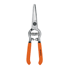 TIJERA PARA AGRICULTURA UNA MANO 8" P/CORTE DE UVA CUCHILLA CURVA