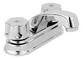MEZC.LAVABO 4" M/ACUARIO CHAP.LATON