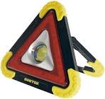 TRIANGULO REFLECTOR LED SOLAR 160 LM RECARGABLE 2.5 W 5 MODOS PANEL SOLAR