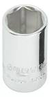 DADO CUADRO 1/4"X10MM CORTO 6 PTAS.