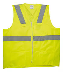 CHALECO DE TELA AMARILLO ALTA VILIBILIDAD EG