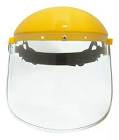 PROTECTOR FACIAL TRANSPARENTE CON MATRACA