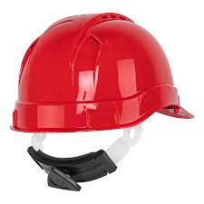 CASCO DE SEGURIDAD ROJO AJUSTE DE MATRACA