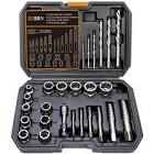JUEGO EXTRACTOR PARA TUERCAS Y PERNOS CON EXTENSION 1/2 6 PZAS