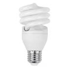 FOCO AHORRADOR ESPIRAL 20 W LUZ DE DIA 6500 K 1300 LM BASE E27 T2