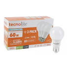 FOCO LED 8.5 W LUZ BLANCA 6500 K BASE E27 A19 SUPER AHORRADOR (HIDRUS I) (3 PACK)