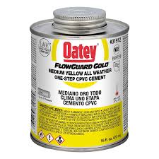 CEMENTO PARA CPVC AMARILLO 476 ML (16 OZ) ETIQUETA AMARILLA (FLOWGUARD OATEY)