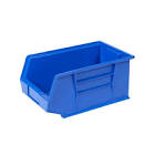 GAVETA PLASTICA AZUL 14.1/2" X 8.1/2" X 7" RIELES INTERNOS PARA 2 TIPOS DE APILADO CAP 15 KG