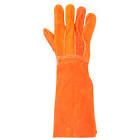 GUANTE DE CARNAZA EXTRA LARGO 22CM PARA SOLDADURA Y HERRERIA