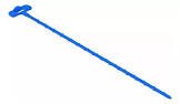 QUITA CABELLO RETIRA EXTRA LARGO FLEXIBLE 45 CM